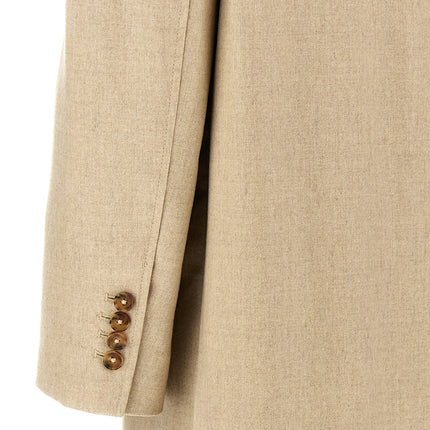 Loulou De Saison Beige Virgin Wool Coat