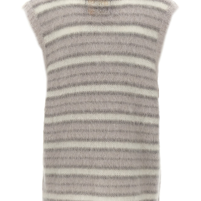 Marni Gray Mohair Sweatshirt