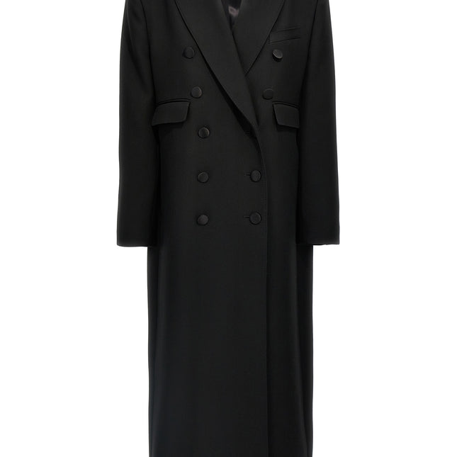 Dolce & Gabbana Black Virgin Wool Coat