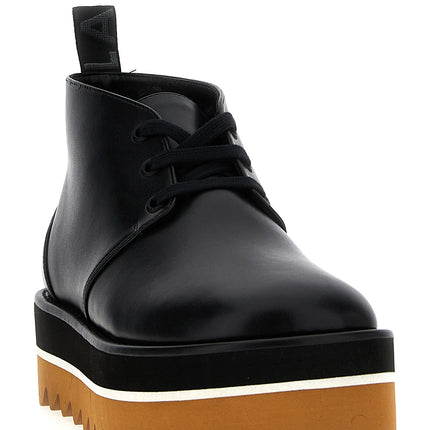 Stella McCartney Black Polyethylene Ankle Boots