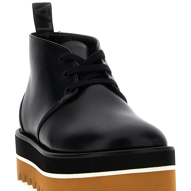 Stella McCartney Black Polyethylene Ankle Boots
