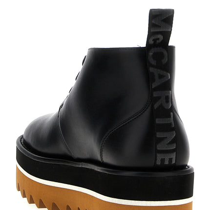 Stella McCartney Black Polyethylene Ankle Boots