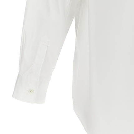Comme Des Garçons White Cotton Blouse