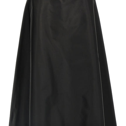 Marni Black Polyamide Midi Skirt