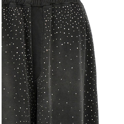 Giuseppe Di Morabito Black Cotton Joggers (Workout Pants)