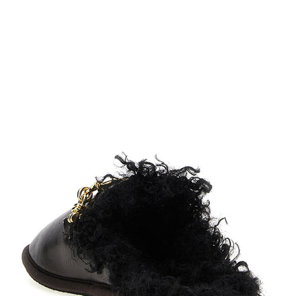 Stella McCartney Brown Polyethylene Mules