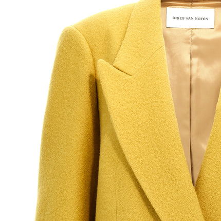 Dries Van Noten Bicolor Wool Blazer