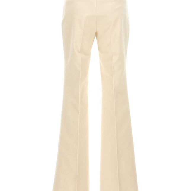 Tom Ford White Cotton Flared Pants