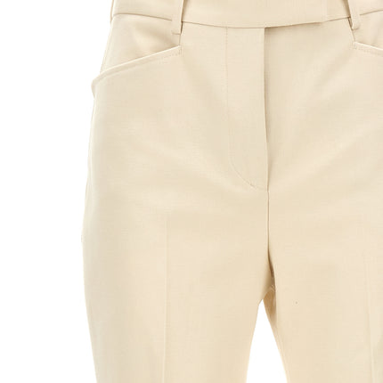 Tom Ford White Cotton Flared Pants