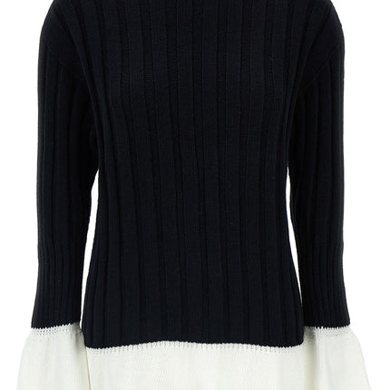 Issey Miyake Bicolor Cotton Cardigan