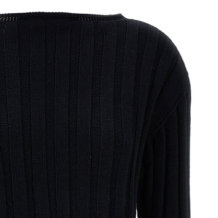 Issey Miyake Bicolor Cotton Cardigan