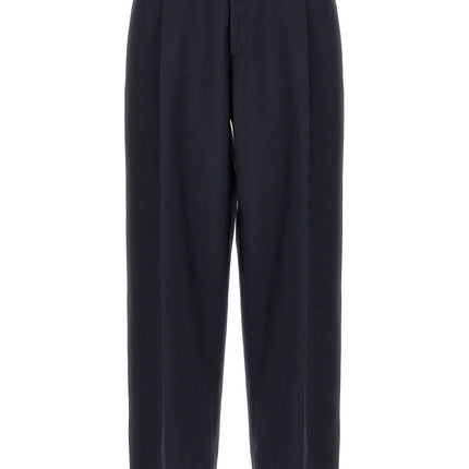 CELLAR DOOR Blue Polyester Dress Pants