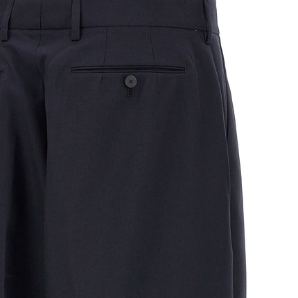 CELLAR DOOR Blue Polyester Dress Pants