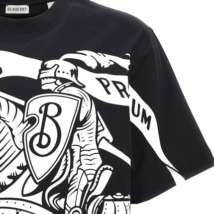 Burberry Bicolor Cotton T-Shirt