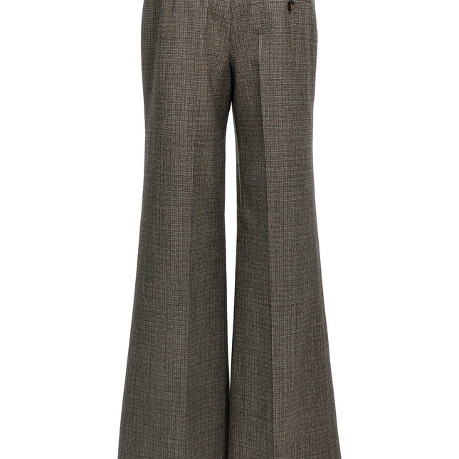 Stella McCartney Gray Wool Flared Pants