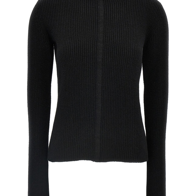 Rick Owens Black Cashmere Cardigan