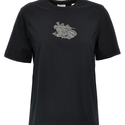 Burberry Black Cotton T-Shirt
