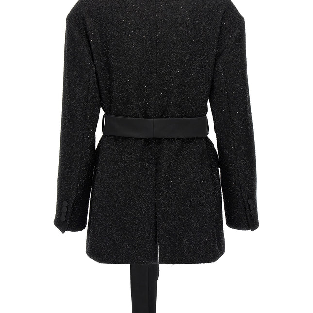 Max Mara Black Viscose Blazer