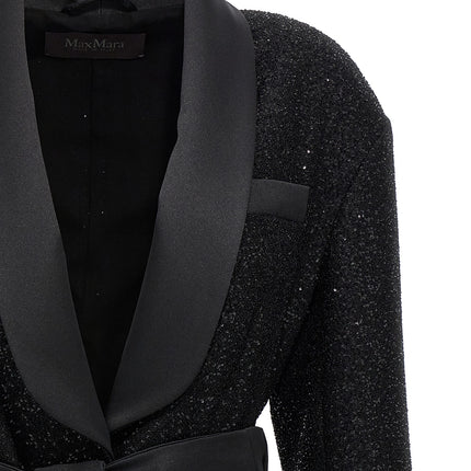 Max Mara Black Viscose Blazer