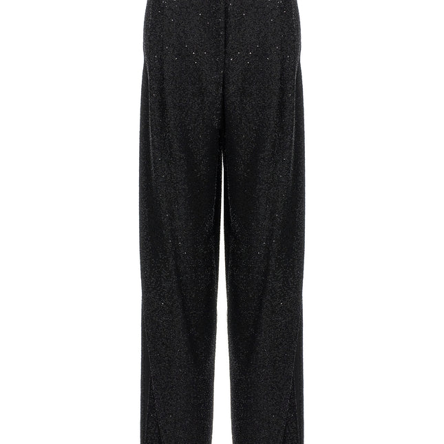 Max Mara Black Viscose Dress Pants