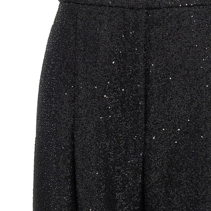 Max Mara Black Viscose Dress Pants