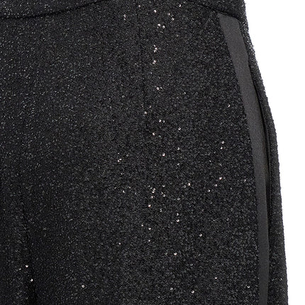 Max Mara Black Viscose Dress Pants