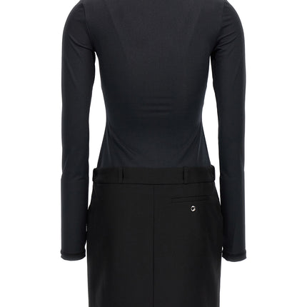 Coperni Black Polyester Short Dress
