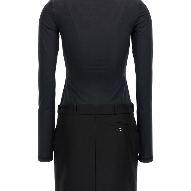 Coperni Black Polyester Short Dress