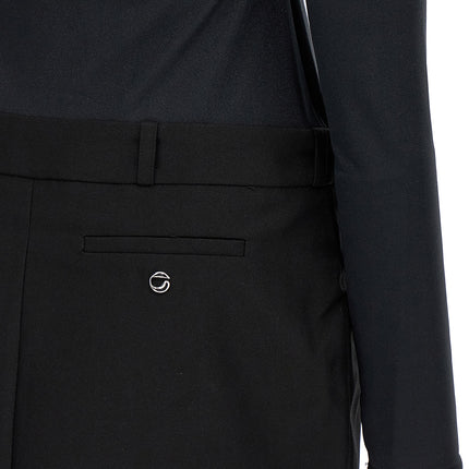 Coperni Black Polyester Short Dress