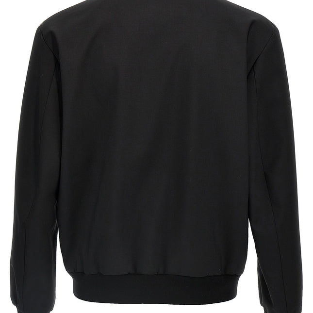 Dsquared² Black Wool Cardigan