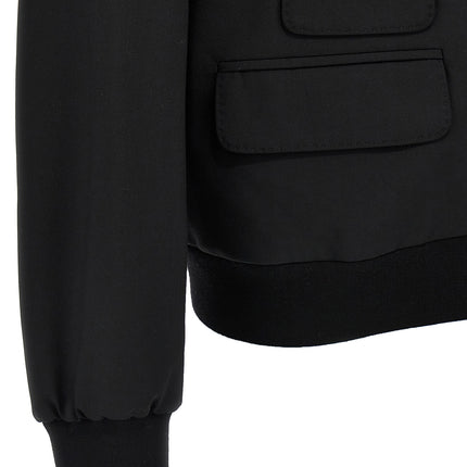 Dsquared² Black Wool Cardigan
