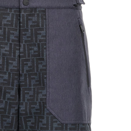 Fendi Blue Polyamide Sportswear