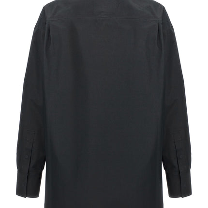 MM6 Maison Margiela Black Polyester Blouse