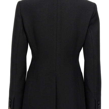 Max Mara Black Virgin Wool Blazer
