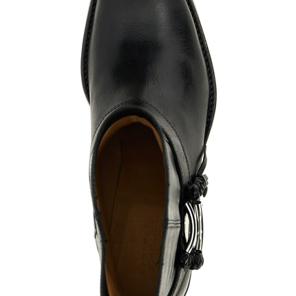 Isabel Marant Black Cowhide Chelsea Boots