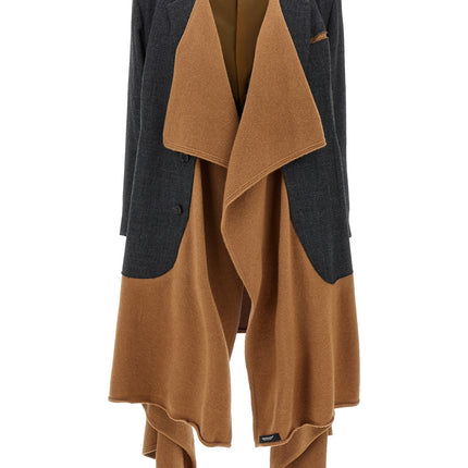 Undercover Multicolor Wool Coat