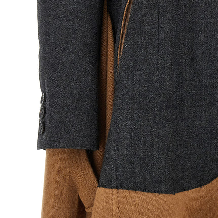 Undercover Multicolor Wool Coat