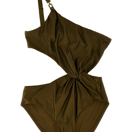 Zimmermann Bicolor Polyamide One-Piece Swimsuit