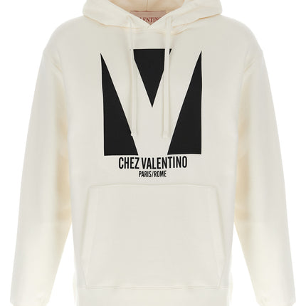 Valentino Garavani White Cotton Sweatshirt