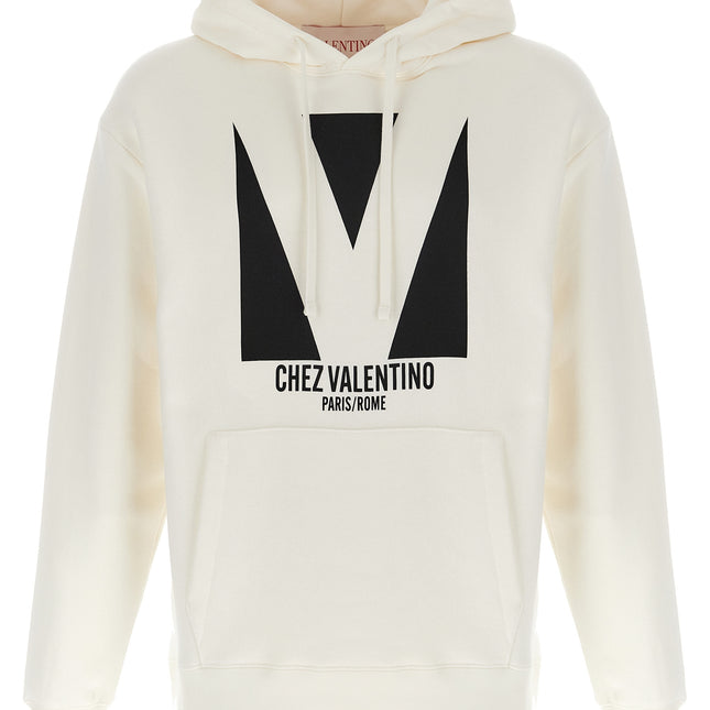 Valentino Garavani White Cotton Sweatshirt