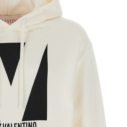 Valentino Garavani White Cotton Sweatshirt