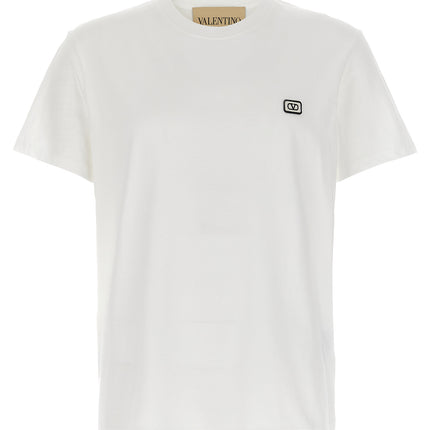 Valentino Garavani White Cotton T-Shirt