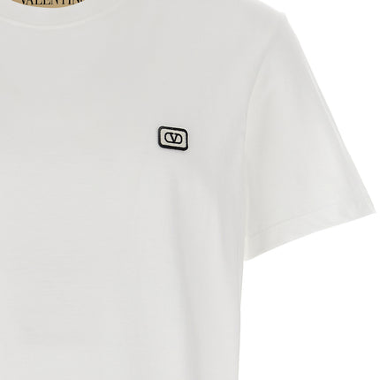 Valentino Garavani White Cotton T-Shirt