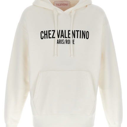 Valentino Garavani White Cotton Sweatshirt