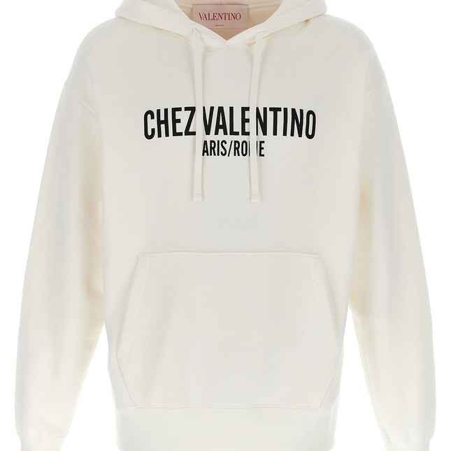 Valentino Garavani White Cotton Sweatshirt