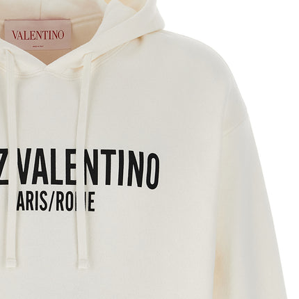 Valentino Garavani White Cotton Sweatshirt