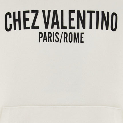 Valentino Garavani White Cotton Sweatshirt