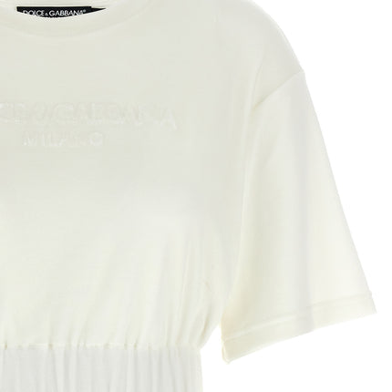 Dolce & Gabbana White Cotton T-Shirt