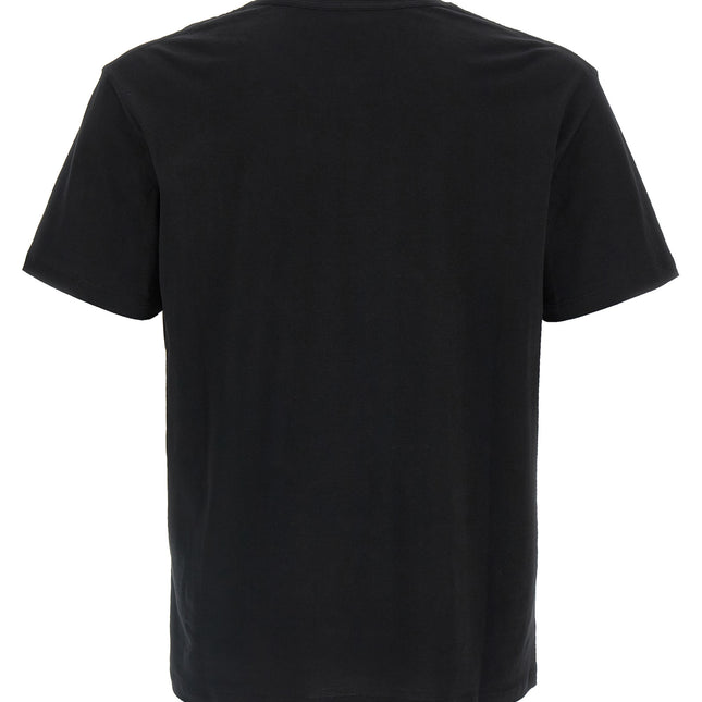 Valentino Garavani Black Cotton T-Shirt