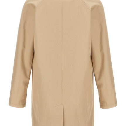 A.P.C. Beige Cotton Coat